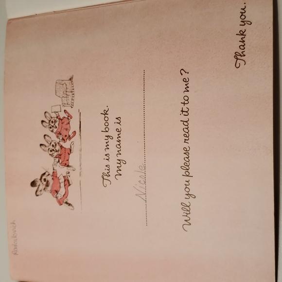 Vintage 1978, My First Picture Dictionary (Please Read To Me Book) Paperback - Picture 9 of 10